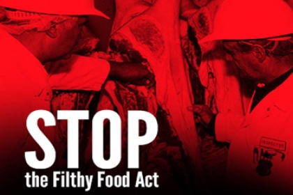 Food Safety Advocates Urge Companies to Oppose “Filthy Food Act”